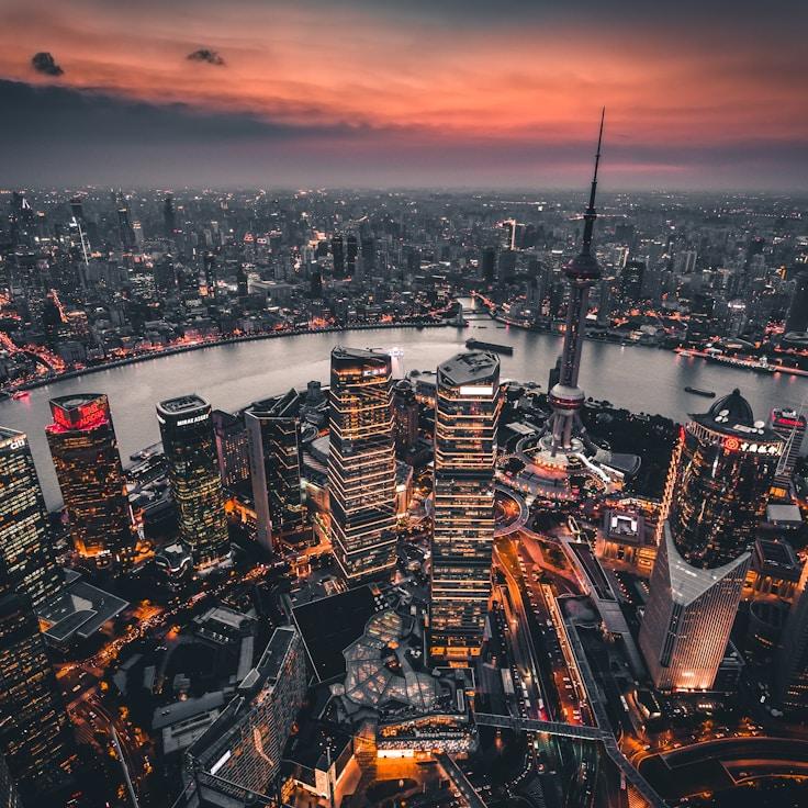 Sunset outdoors in Netherlands