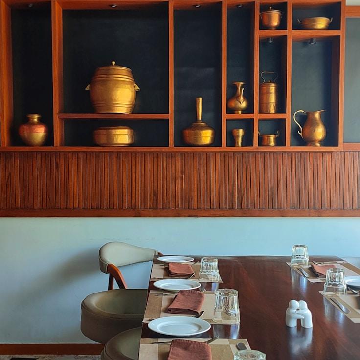 Shared dishes and family-style dining